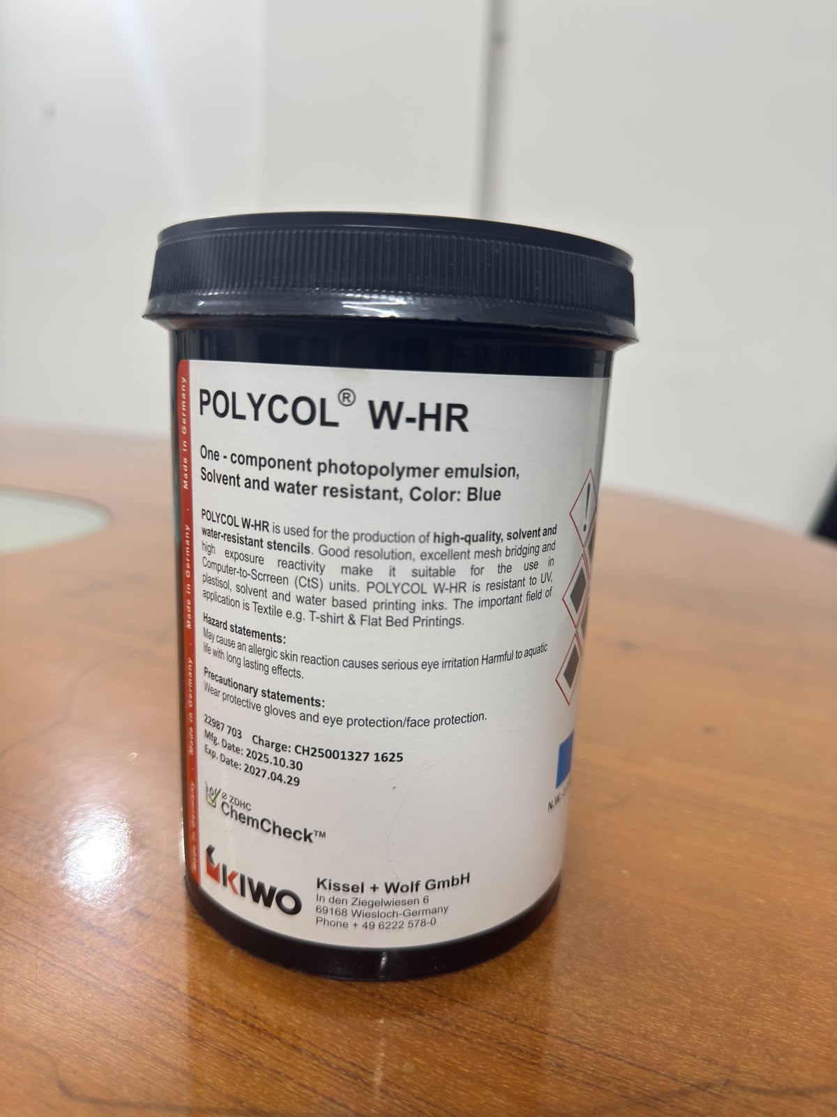 Polycol W-HR